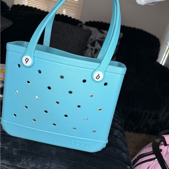 BOGG BAG Aqua Tote with Perforated Design - Picture 1 of 2